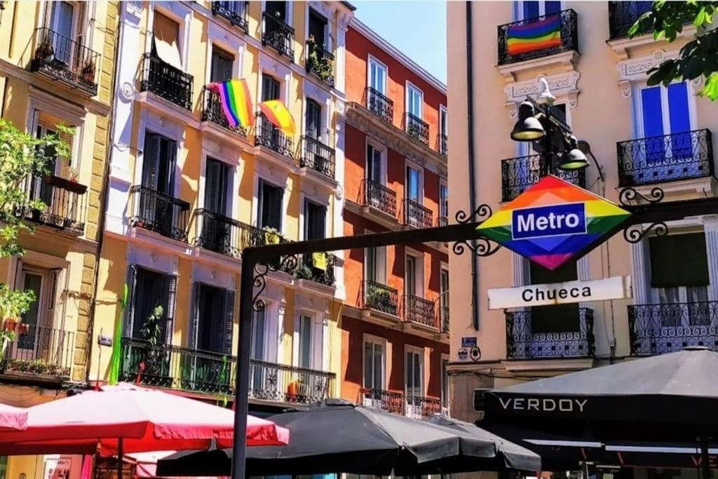Downtown Apt 1Hab Para 4Pax En La Plaza De Chueca Madrid Extérieur photo